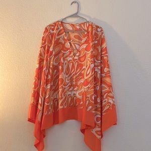 Michael Kors Groovy Hem Top